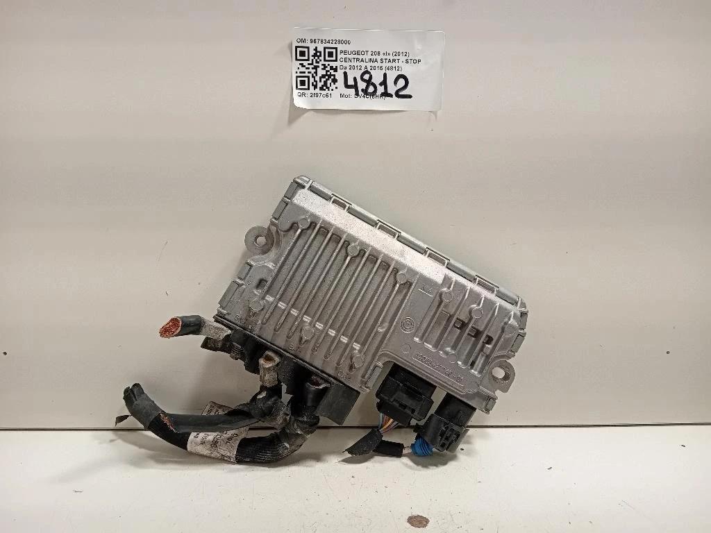 Centralina Start - STOP 967834228000 Peugeot 208 I 2012