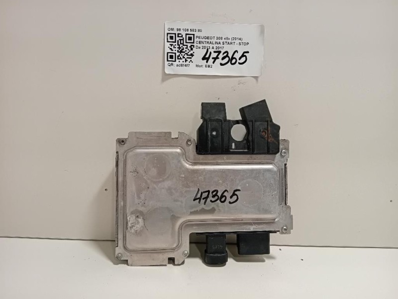 Centralina Start - STOP 98 108 583 80 Peugeot 308 II 2014