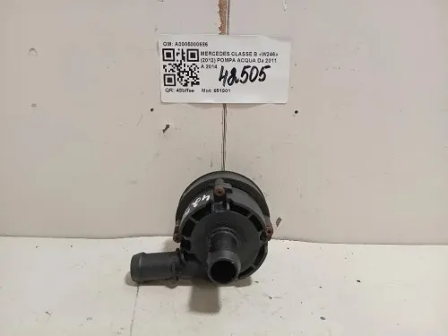 Pompa Acqua A0005000686 Mercedes Classe B W246 2012