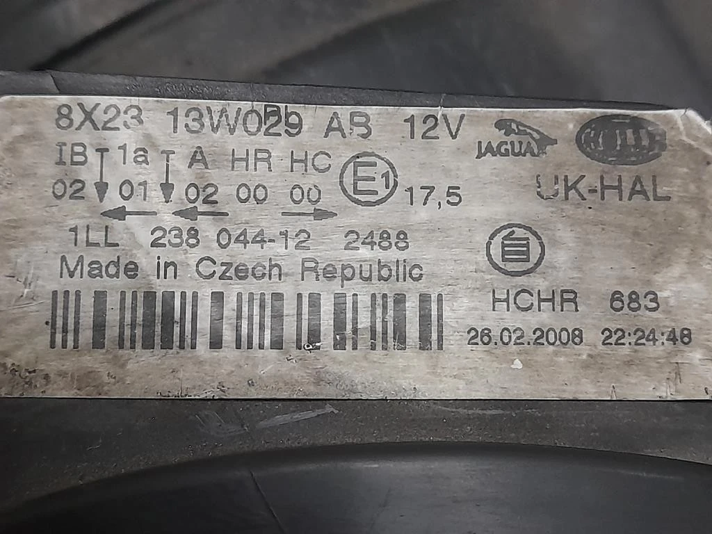 Proiettore ANT DX 8X2313W029 Jaguar XF I 2008