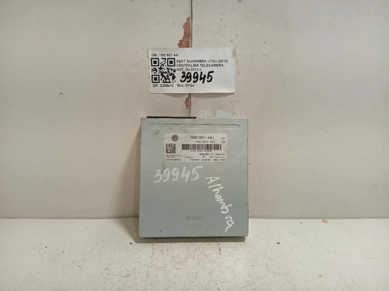 Centralina Telecamera ANT 7N0 907 441 Seat Alhambra 710 2010