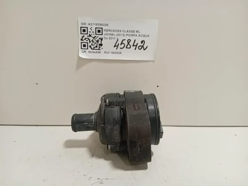 Pompa Acqua A2118350028 Mercedes Classe ML W166 2012