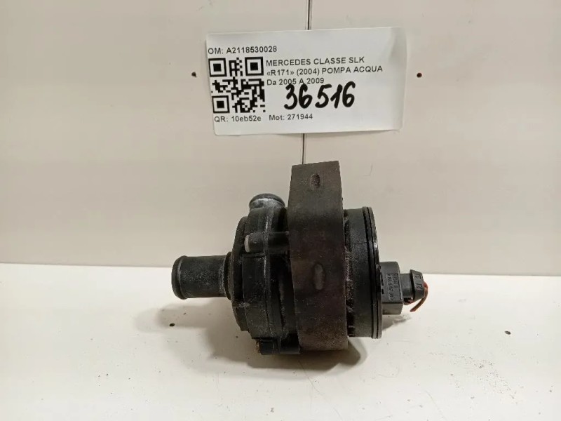 Pompa Acqua A2118530028 Mercedes Classe SLK R171 2004