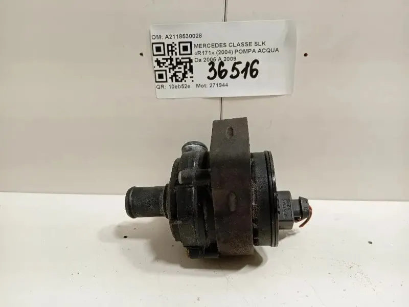 Pompa Acqua A2118530028 Mercedes Classe SLK R171 2004