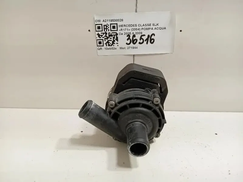 Pompa Acqua A2118530028 Mercedes Classe SLK R171 2004