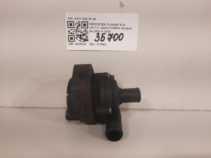 Pompa Acqua A211 835 00 28 Mercedes Classe SLK R171 2004