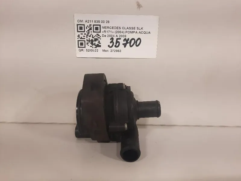 Pompa Acqua A211 835 00 28 Mercedes Classe SLK R171 2004