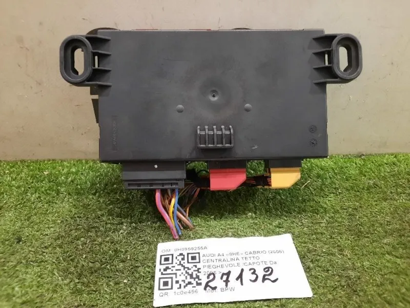 Centralina Tetto Pieghevole Capote 8H0959255A Audi A4 8HE Cabrio 2006