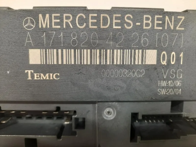 Centralina Tetto Pieghevole Capote A1718204226 Mercedes Classe SLK R171 2004
