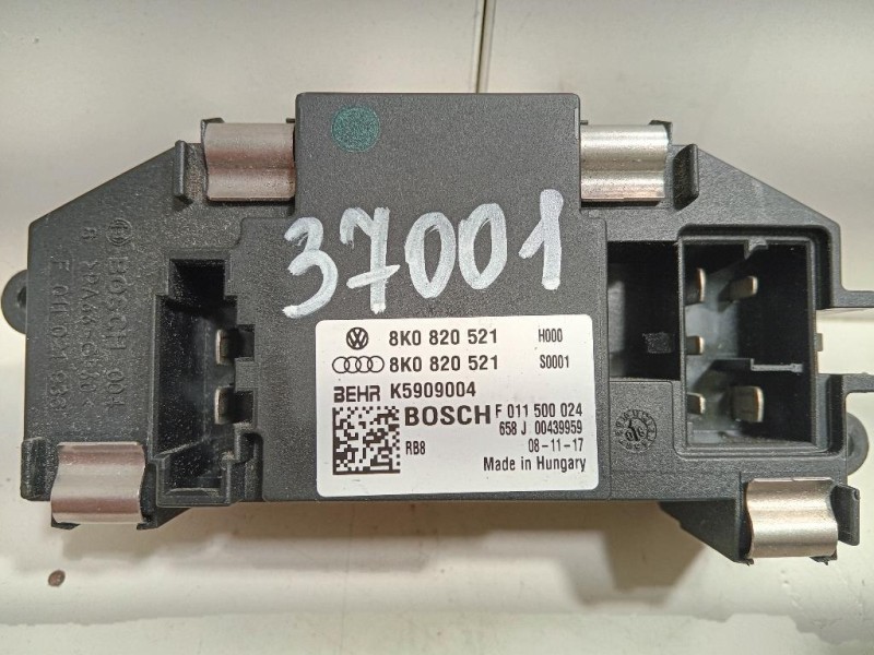 Centralina Ventola Raffreddamento 8K0 820 521 Audi A4 8K2 2008