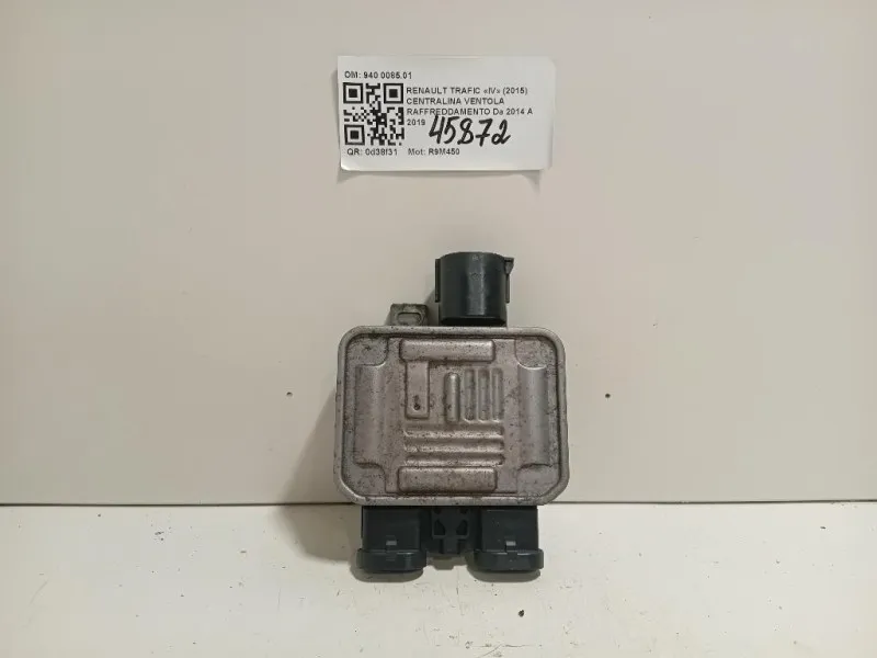 Centralina Ventola Raffreddamento 940 008501 Renault Trafic IV 2015