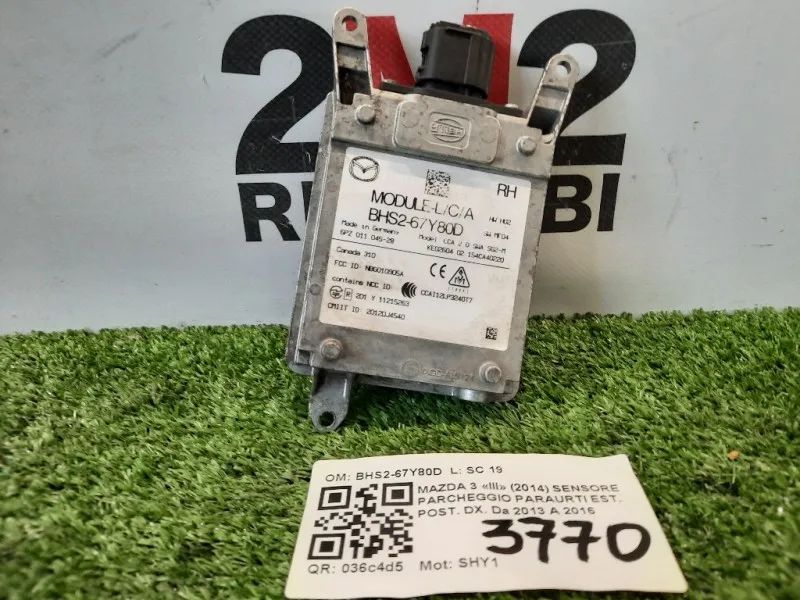 Centralina Visuale Angolo Morto DX BHS2-67Y80D Mazda 3 III 2014