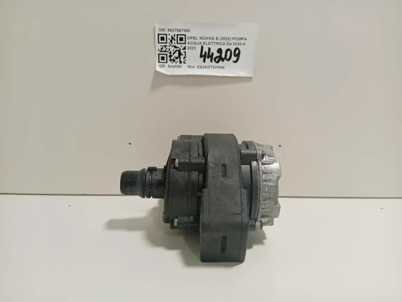 Pompa Acqua Elettrica 9827567880 Opel Mokka B 2020