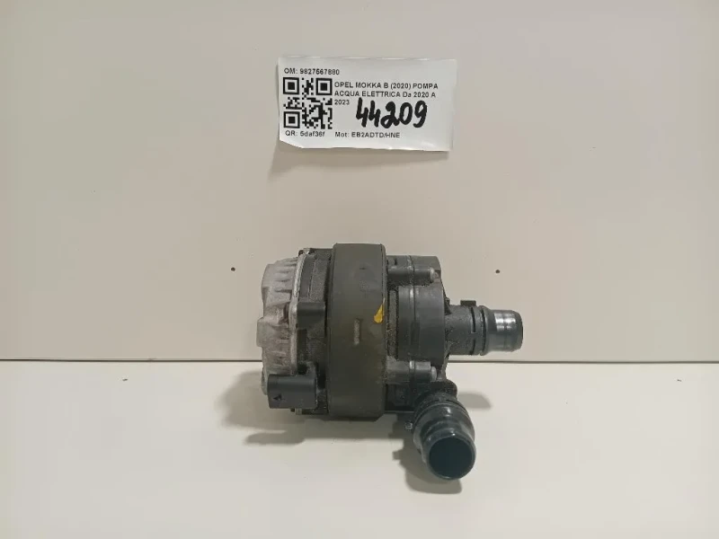 Pompa Acqua Elettrica 9827567880 Opel Mokka B 2020