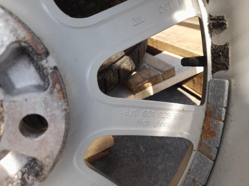 Cerchio Ruota ANT DX 21540 R17 8X0601025BM Audi A1 8XF Sportback 2015