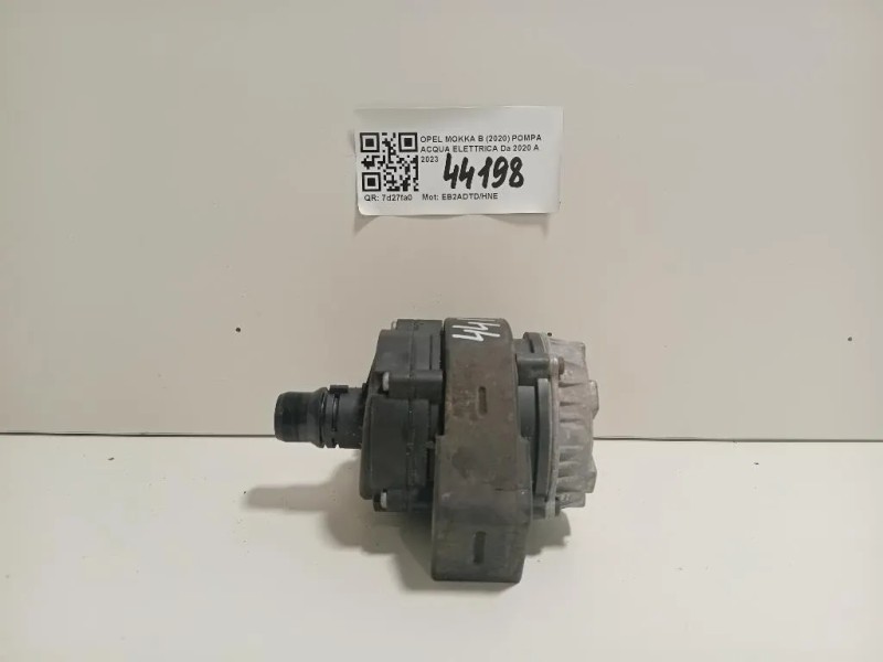 Pompa Acqua Elettrica 0392024023 Opel Mokka B 2020