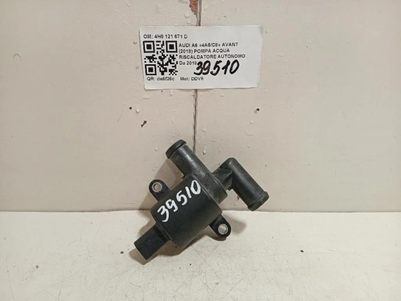 Pompa Acqua Riscaldatore Autonomo 4H0 121 671 D Audi A6 4a5c8 Avant 2018