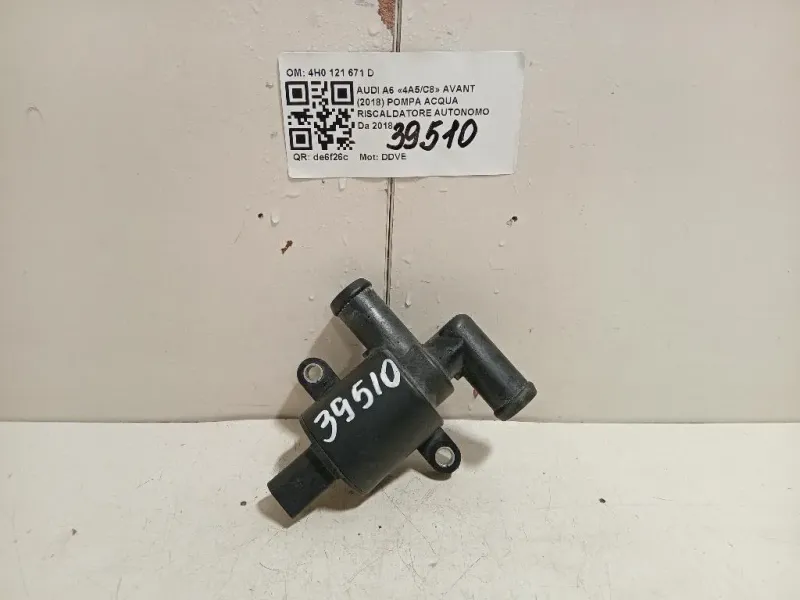 Pompa Acqua Riscaldatore Autonomo 4H0 121 671 D Audi A6 4a5c8 Avant 2018