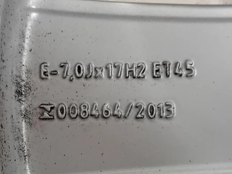 Cerchio Ruota ANT DX 81A601025B R17 Audi Q2 GAB 2016