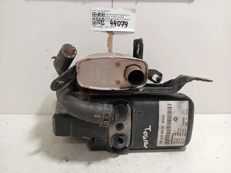Pompa Acqua Riscaldatore Autonomo 1K0815065AT RISCALDATORE WEBASTO Volkswagen Touran III 2010