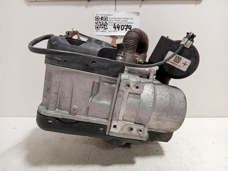 Pompa Acqua Riscaldatore Autonomo 1K0815065AT RISCALDATORE WEBASTO Volkswagen Touran III 2010