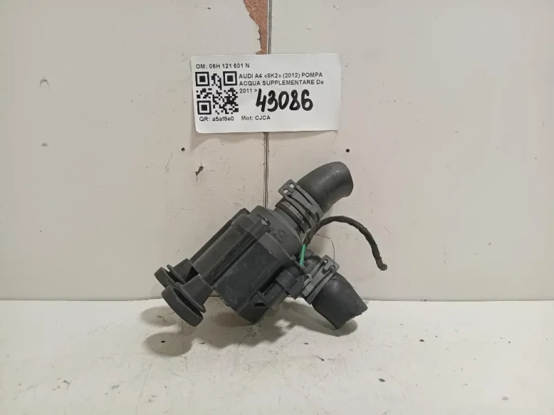 Pompa Acqua Supplementare 06H 121 601 N Audi A4 8K2 2012