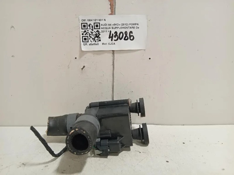 Pompa Acqua Supplementare 06H 121 601 N Audi A4 8K2 2012