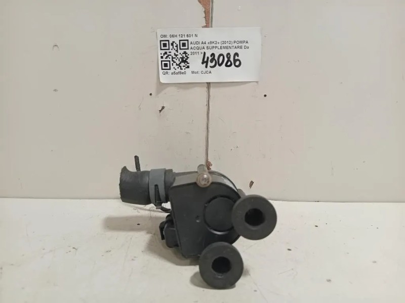 Pompa Acqua Supplementare 06H 121 601 N Audi A4 8K2 2012