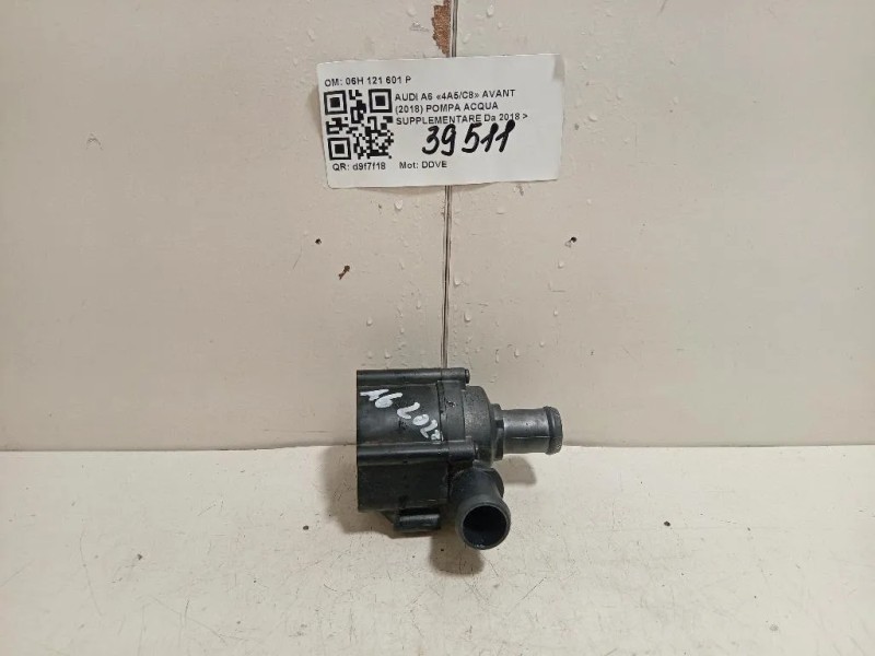 Pompa Acqua Supplementare 06H 121 601 P Audi A6 4a5c8 Avant 2018