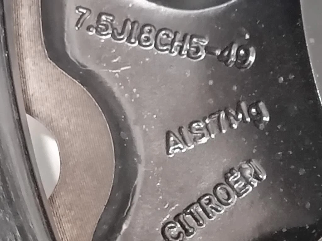 Cerchio Ruota ANT DX 9842920877 R18 Citroen C5 Aircross 2018