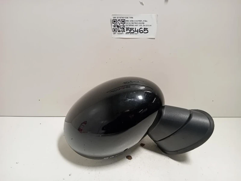 Retrovisore Esterno ANT DX 51167401088 7 PIN Mini MINI Cooper F56 2014