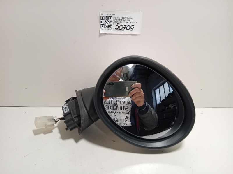 Retrovisore Esterno ANT DX 51167401088 5 FILE Mini MINI Cooper F56 2014