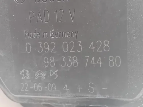 Pompa Acqua Supplementare 9833874480 Opel Mokka B 2020