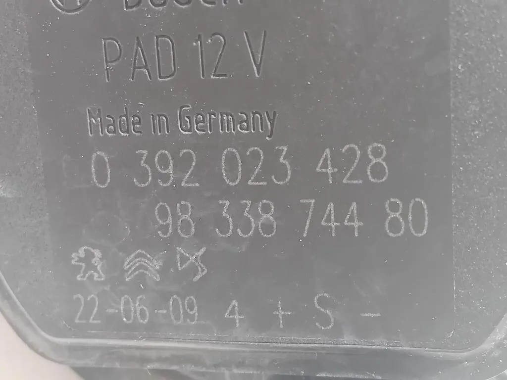 Pompa Acqua Supplementare 9833874480 Opel Mokka B 2020