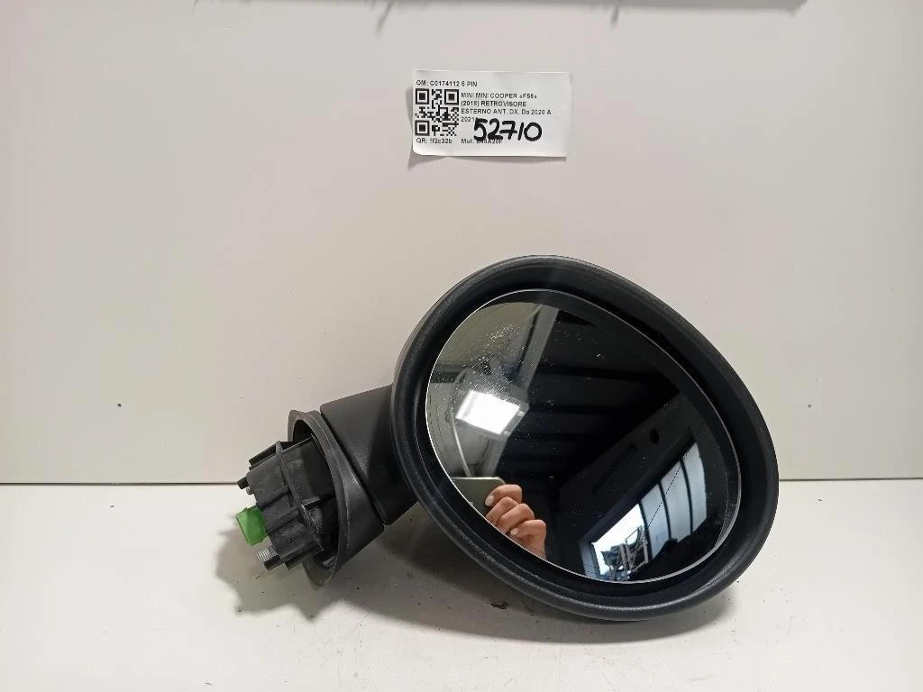 Retrovisore Esterno ANT DX C0174112 5 PIN Mini MINI Cooper F56 2018