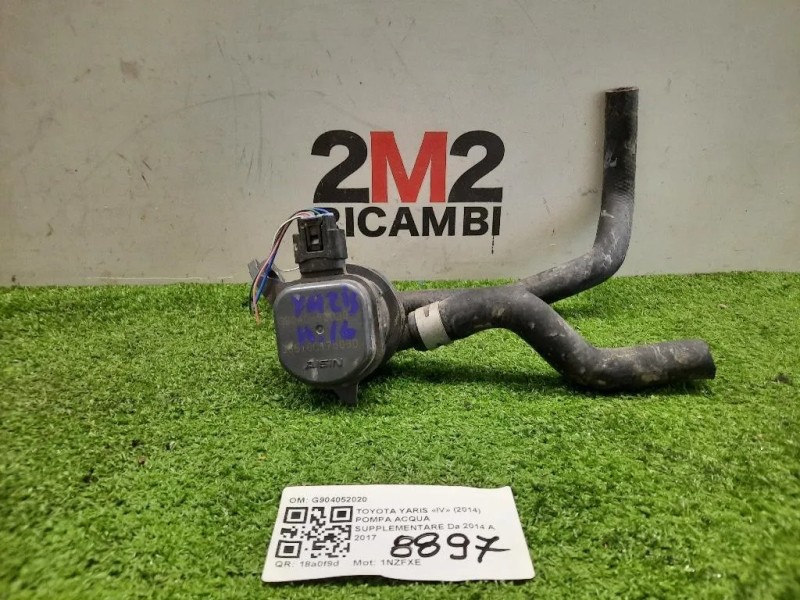 Pompa Acqua Supplementare G904052020 Toyota Yaris IV 2014