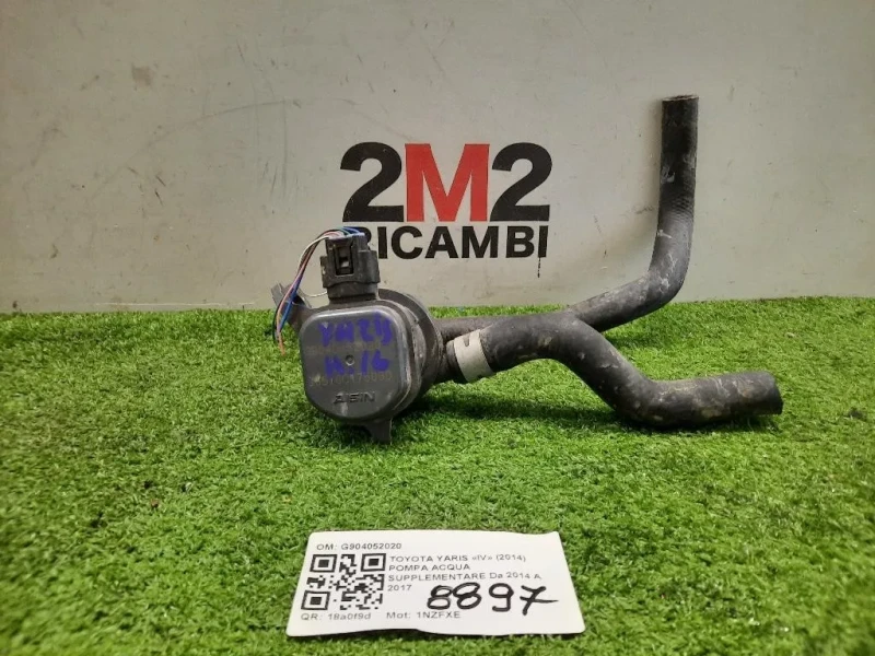 Pompa Acqua Supplementare G904052020 Toyota Yaris IV 2014