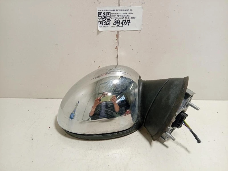 Retrovisore Esterno ANT DX 51162755636 5 FILE Mini MINI Cooper R56 2007