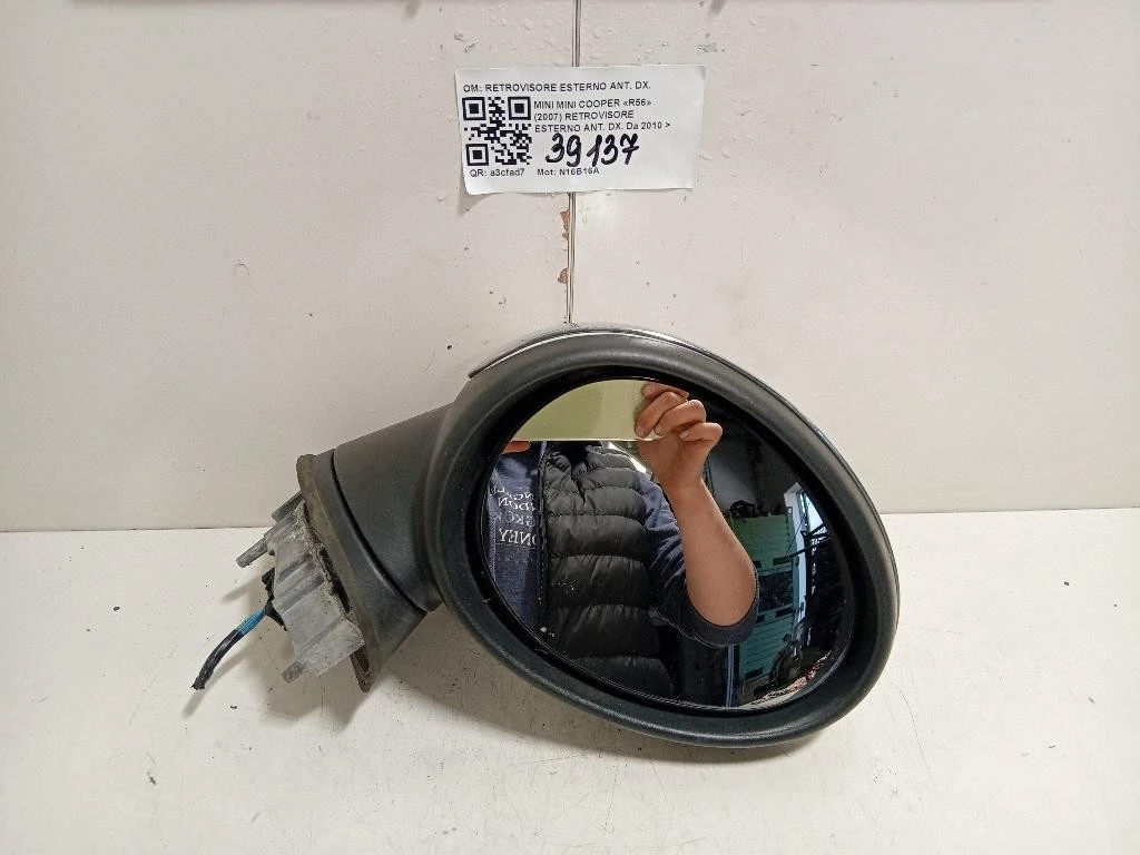 Retrovisore Esterno ANT DX 51162755636 5 FILE Mini MINI Cooper R56 2007