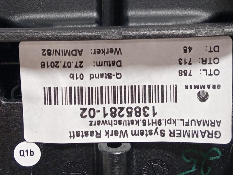 Bracciolo Console Centrale 1385281 Mercedes Classe A W177 2018