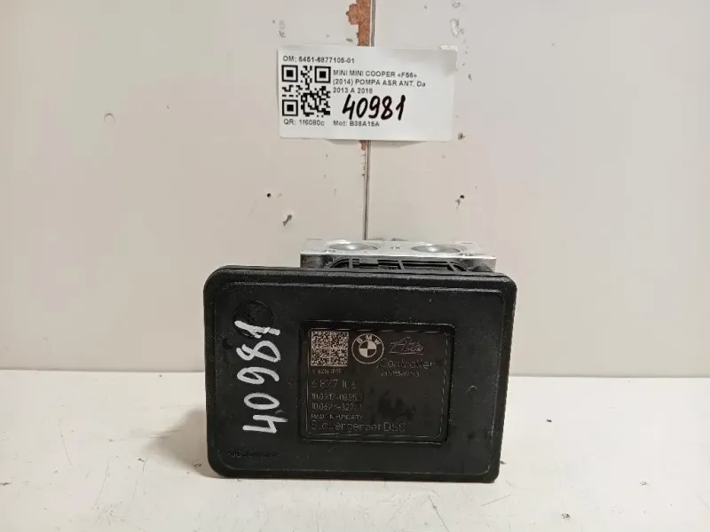 Pompa ASR ANT 6451-6877105-01 Mini MINI Cooper F56 2014