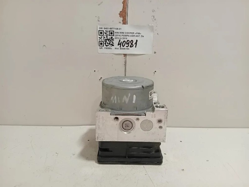 Pompa ASR ANT 6451-6877105-01 Mini MINI Cooper F56 2014
