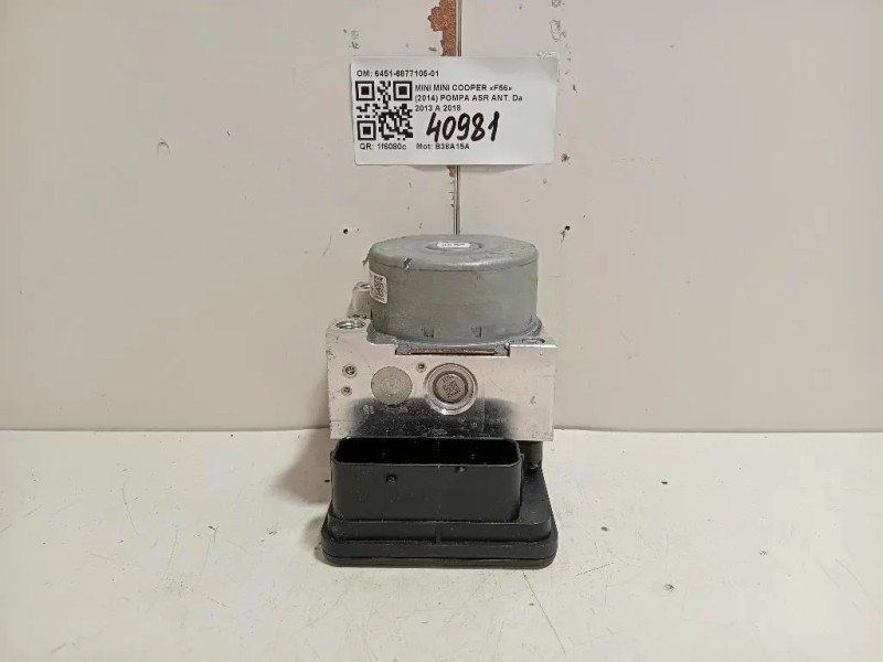 Pompa ASR ANT 6451-6877105-01 Mini MINI Cooper F56 2014