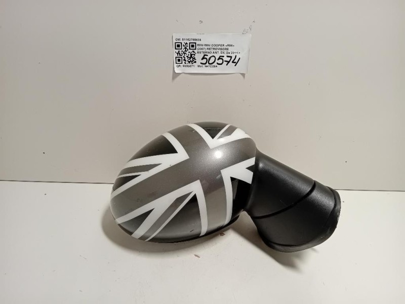 Retrovisore Esterno ANT DX 51162755636 5 PIN Mini MINI Cooper R56 2007