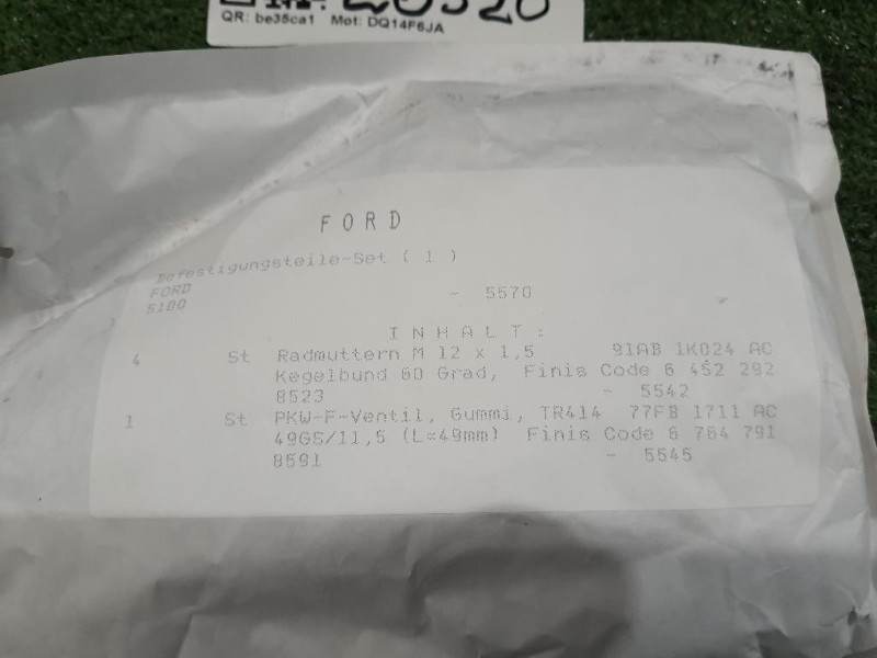 Cerchio Ruota ANT DX 1351423 5S6J1007BA Ford Fiesta V 2002