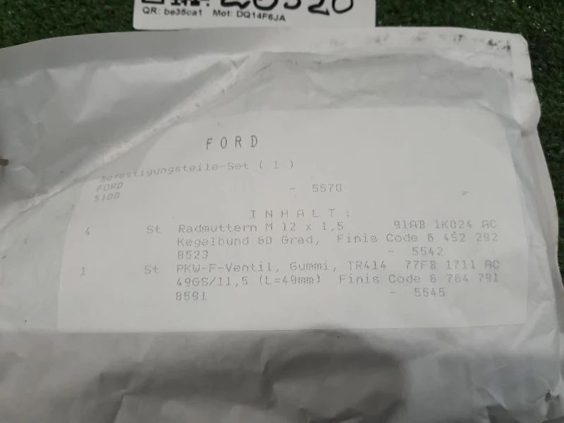 Cerchio Ruota ANT DX 1351423 5S6J1007BA Ford Fiesta V 2002