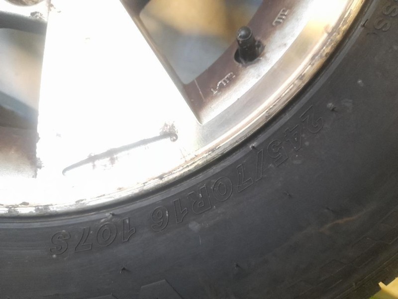 Cerchio Ruota ANT DX 24570 R16 Mitsubishi Pajero IV 2007