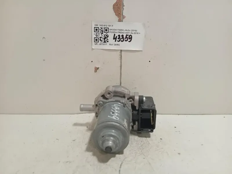 Pompa Freno ANT 1K0 612 181 F Skoda Fabia NJ3 2018