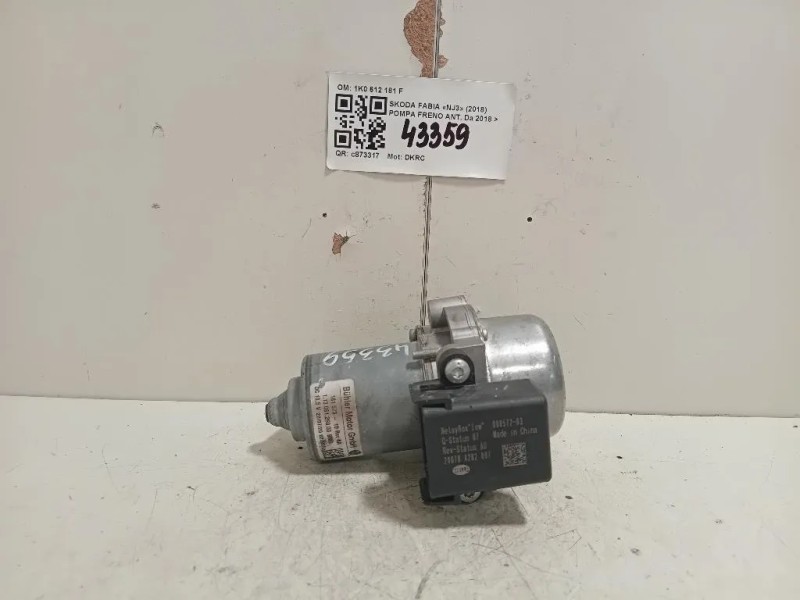Pompa Freno ANT 1K0 612 181 F Skoda Fabia NJ3 2018