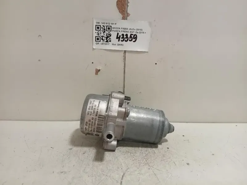 Pompa Freno ANT 1K0 612 181 F Skoda Fabia NJ3 2018